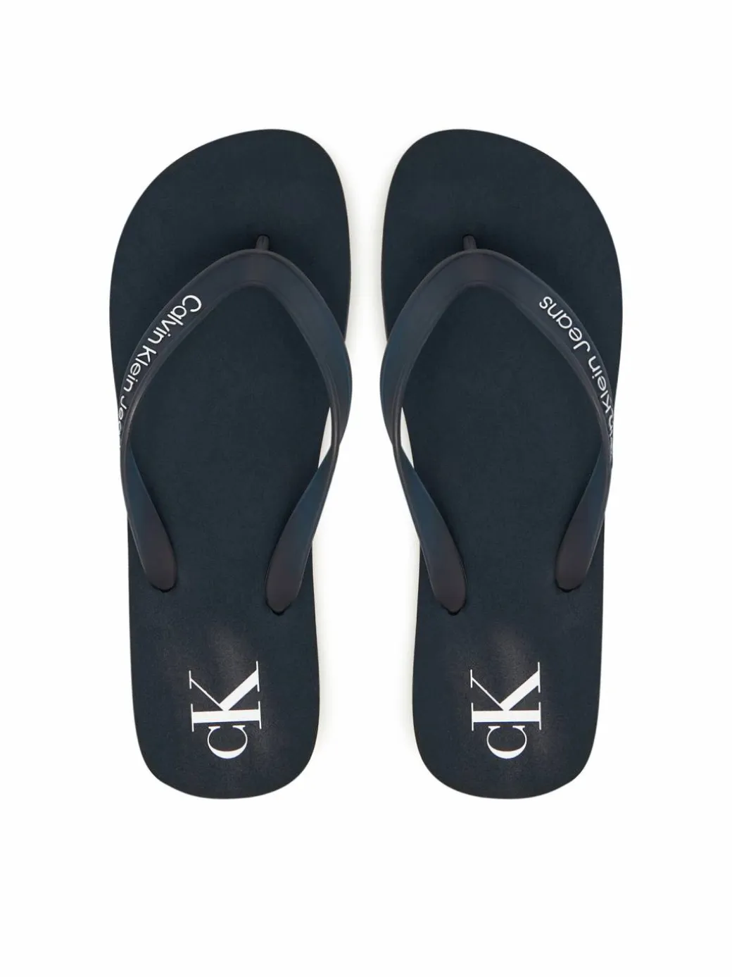 Infradito Beach Sandal Transparent Tpu YM0YM01267 Blu scuro