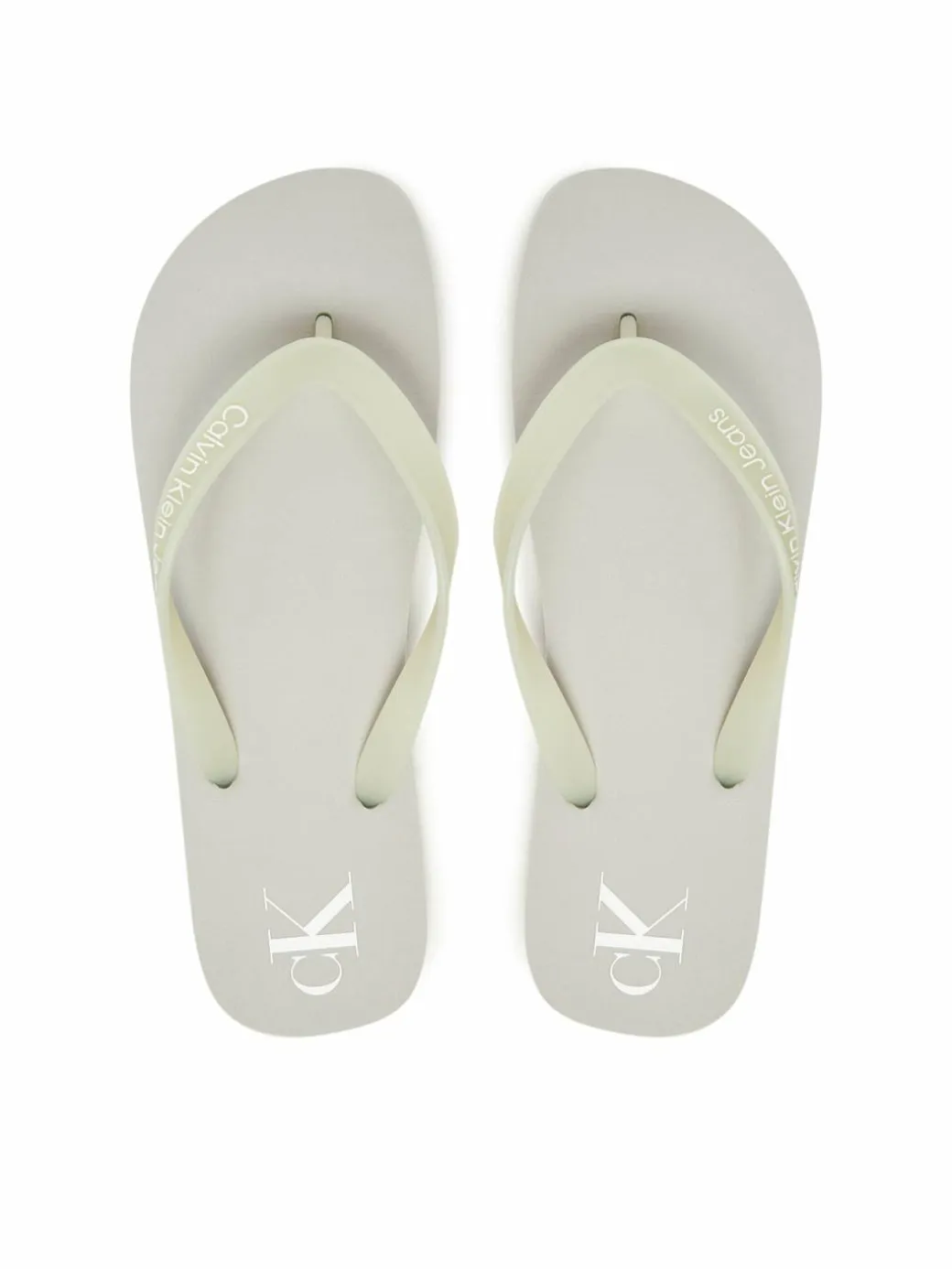 Infradito Beach Sandal Transparent Tpu YM0YM01267 Grigio