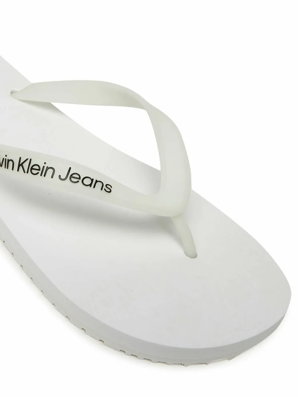 Infradito Beach Sandal Transparent Tpu YM0YM01267 Bianco