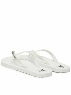 Infradito Beach Sandal Transparent Tpu YM0YM01267 Bianco