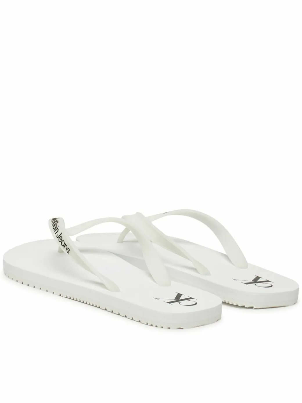 Infradito Beach Sandal Transparent Tpu YM0YM01267 Bianco
