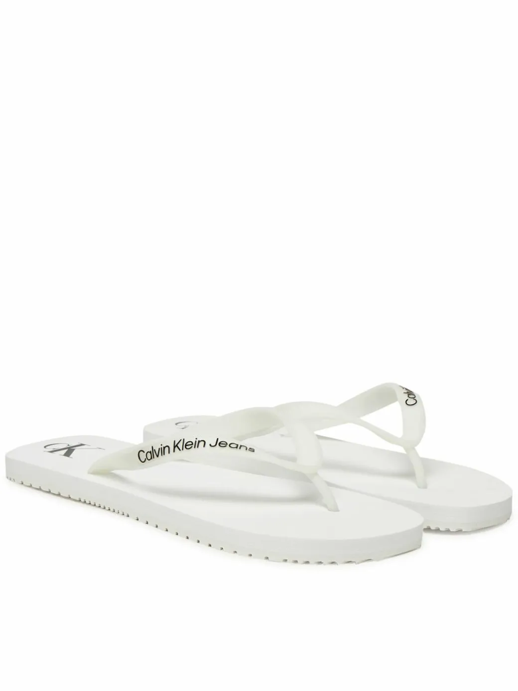 Infradito Beach Sandal Transparent Tpu YM0YM01267 Bianco