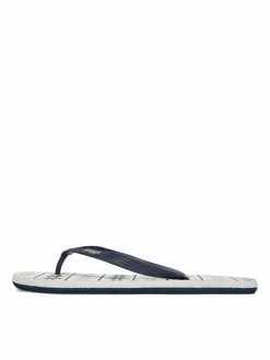 Infradito 371D2UW Blue Marine - White - Grey Lt Lead Blu scuro