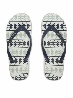 Infradito 371D2UW Blue Marine - White - Grey Lt Lead Blu scuro