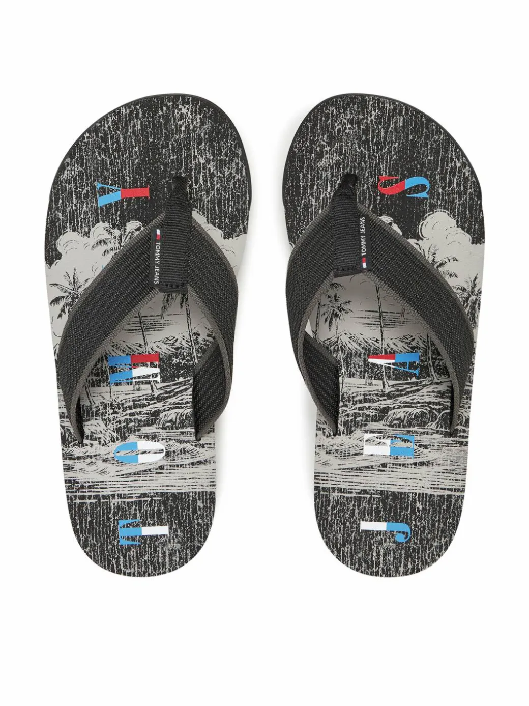 Infradito Tjm Elevated Beach Sandal EM0EM01561 Nero