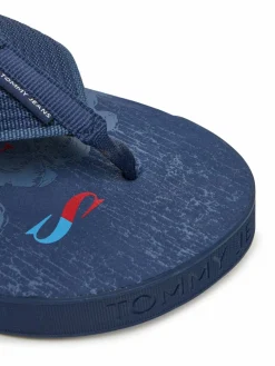 Infradito Tjm Elevated Beach Sandal EM0EM01561 Blu