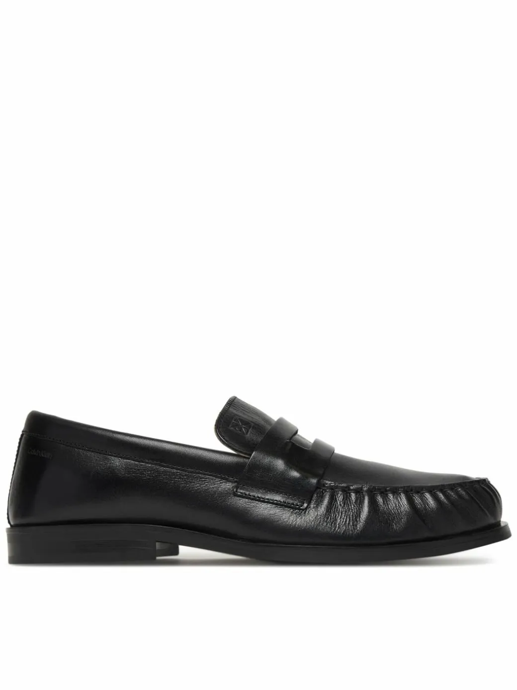 Loafers Ess Rubber Loafer Wr Pol Lth HM0HM02171 Nero