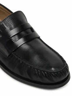 Loafers Ess Rubber Loafer Wr Pol Lth HM0HM02171 Nero