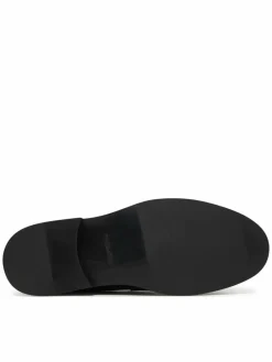 Loafers Ess Rubber Loafer Wr Pol Lth HM0HM02171 Nero