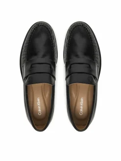 Loafers Ess Rubber Loafer Wr Pol Lth HM0HM02171 Nero