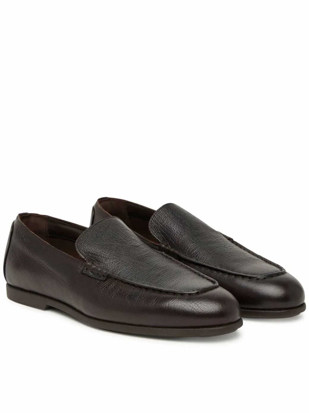 Loafers Low Prof Loafer Txt Lth HM0HM02175 Marrone scuro