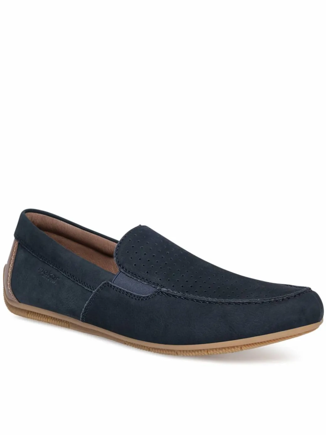 Mocassini 09555-14 Blu scuro