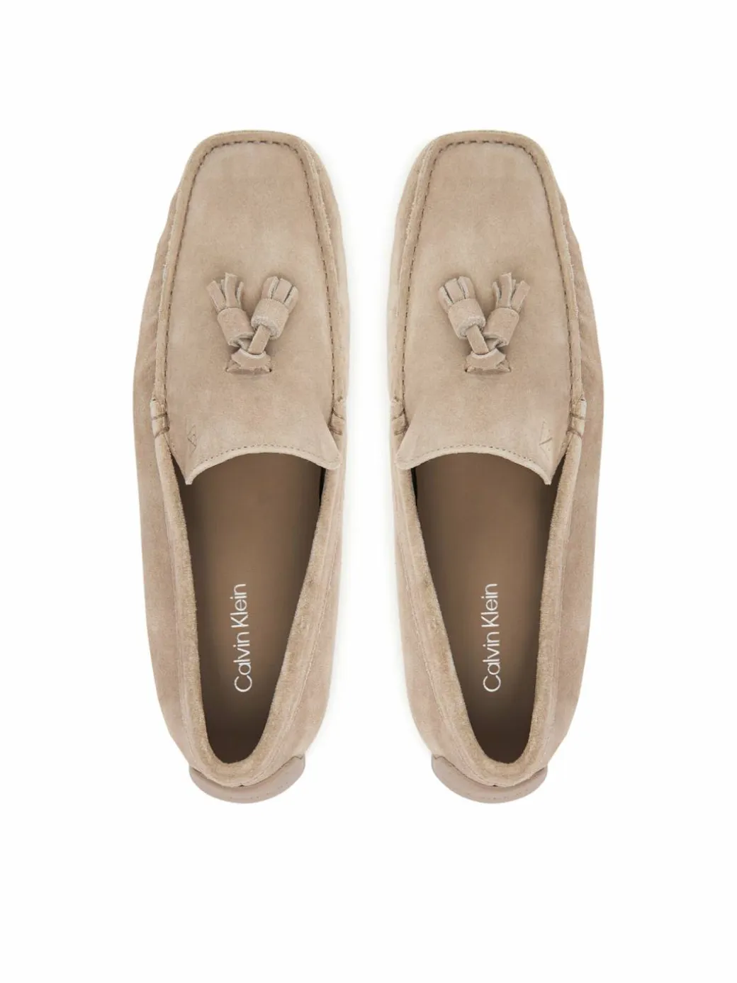 Mocassini Driver Tassels Su HM0HM02028 Beige
