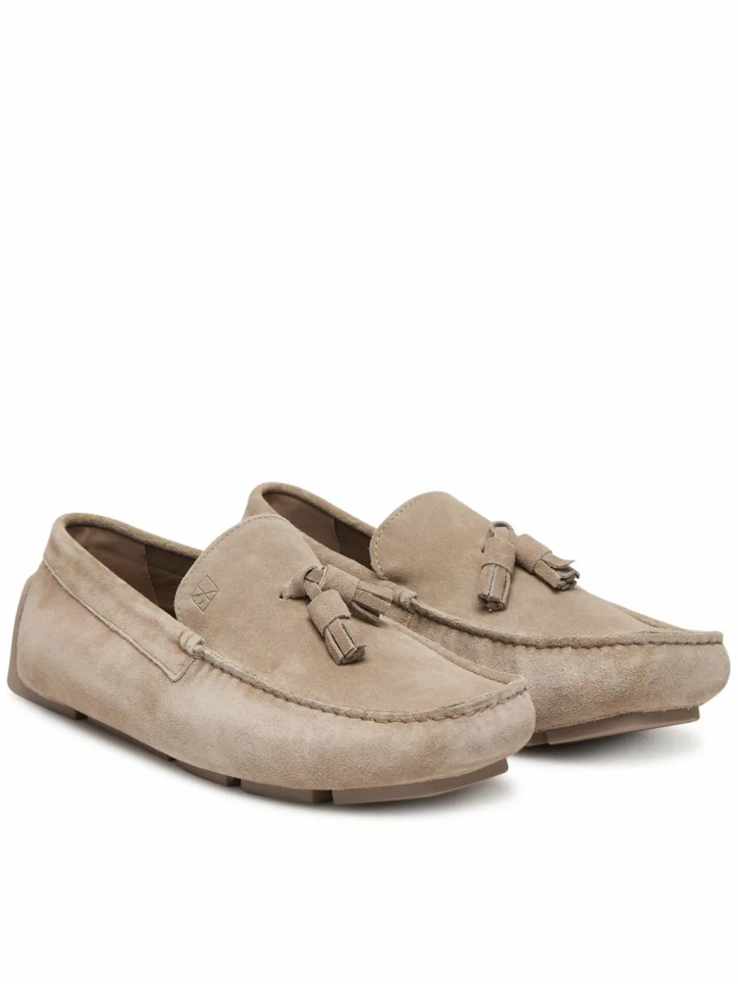 Mocassini Driver Tassels Su HM0HM02028 Beige