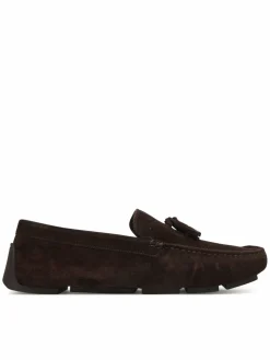Mocassini Driver Tassels Su HM0HM02028 Marrone