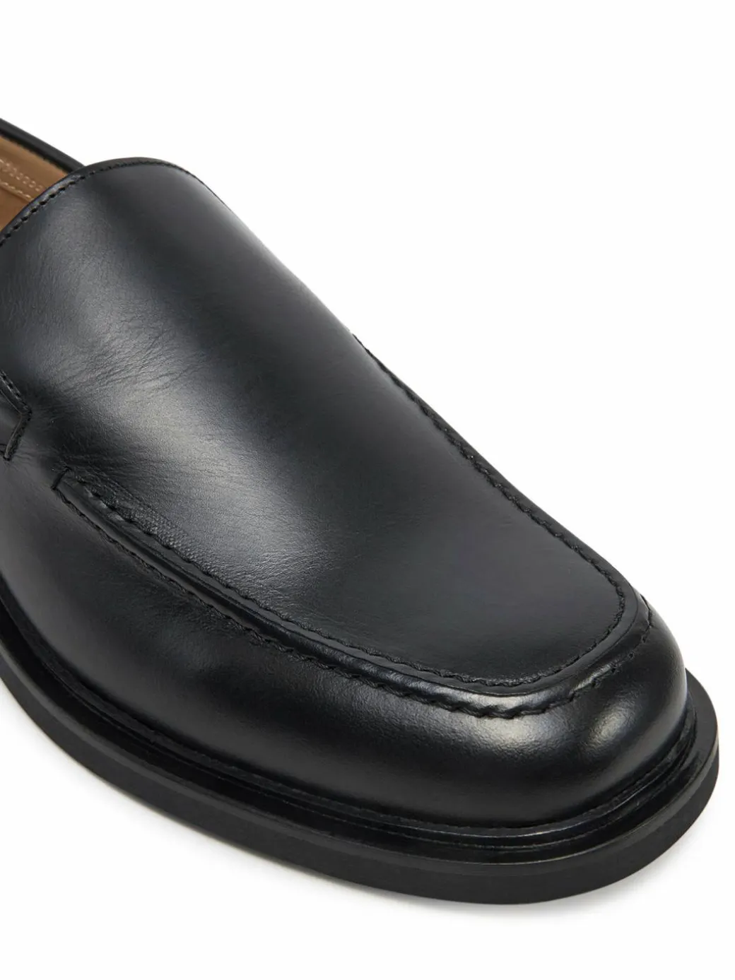 Mocassini Sq Rubber Onepiece Moccasin HM0HM01883 Nero