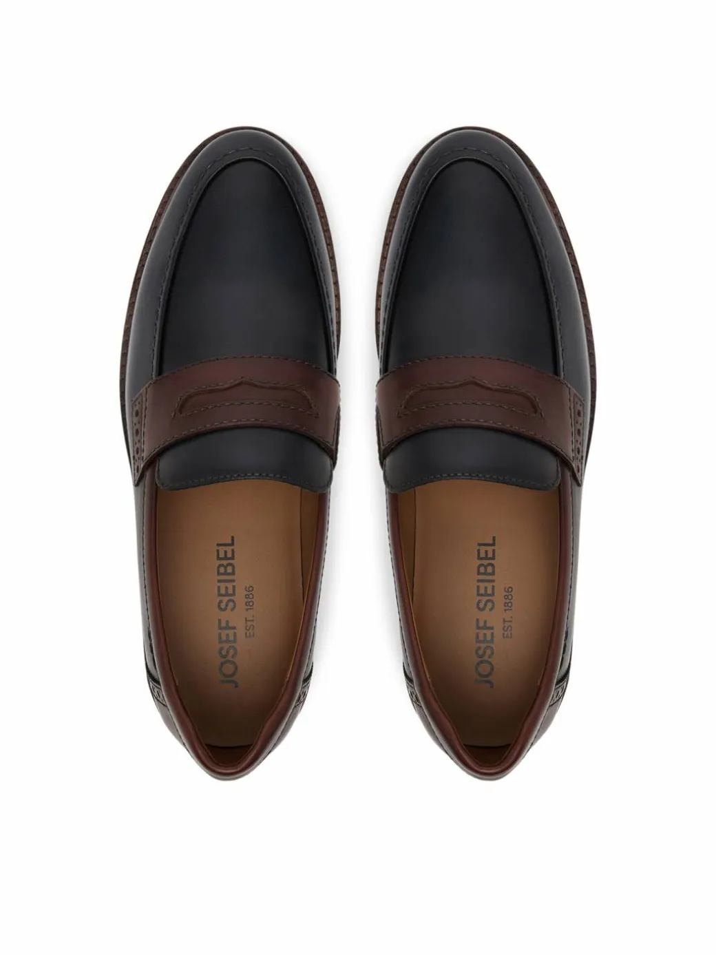 Mocassini Stuart 08 22308 Blu scuro