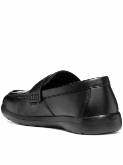 Mocassini U Leitan U663QB 00085 C9999 Nero