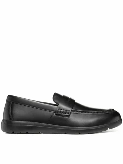 Mocassini U Leitan U663QB 00085 C9999 Nero