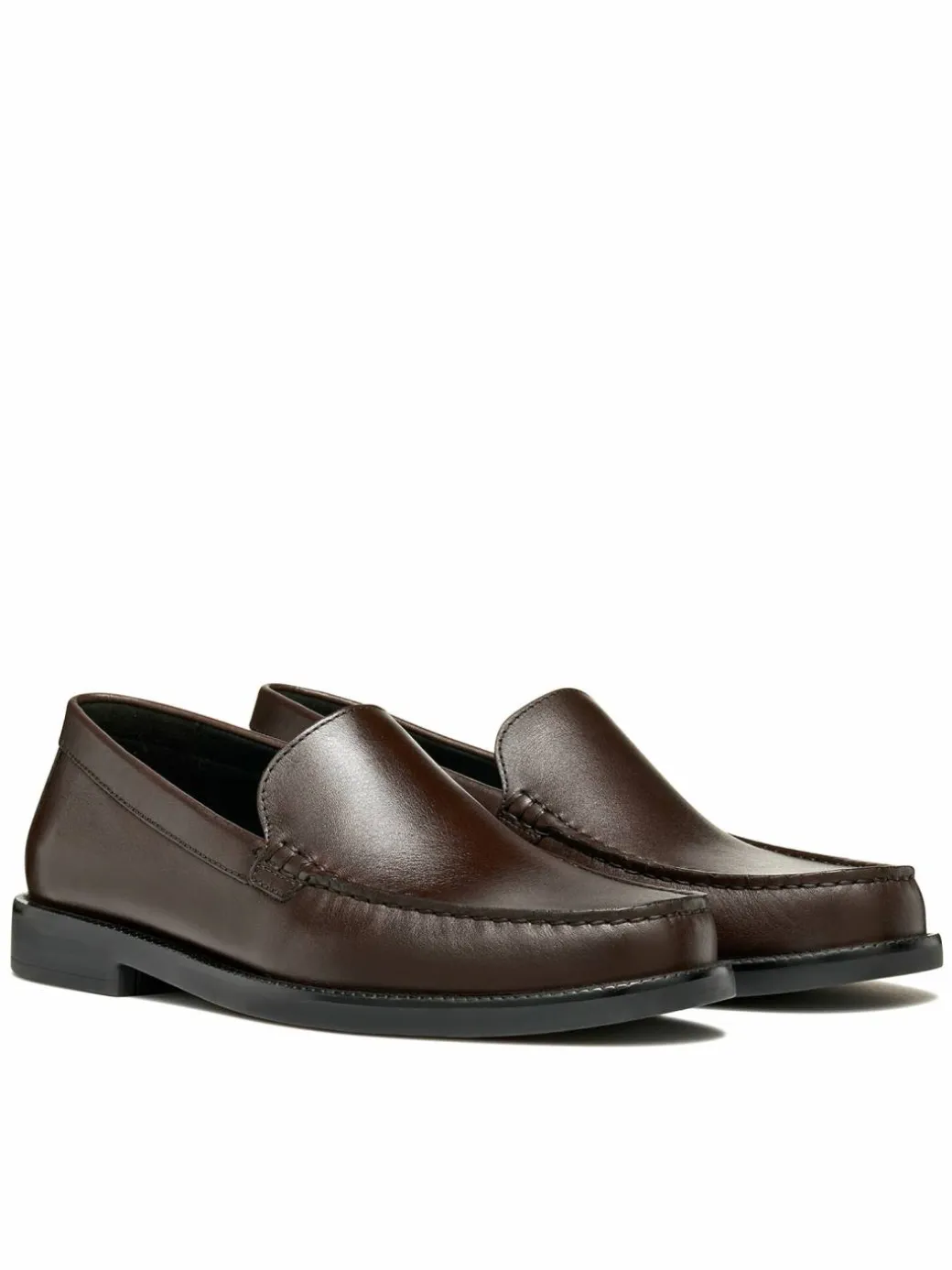 Mocassini U Recanati U65HVA 00043 C6010 Marrone scuro