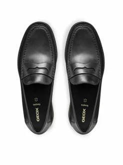 Mocassini U Recanati U55HVD 00043 C9999 Nero