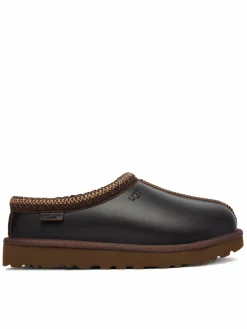 Pantofole M Tasman Lthr Regen 1170292 Marrone