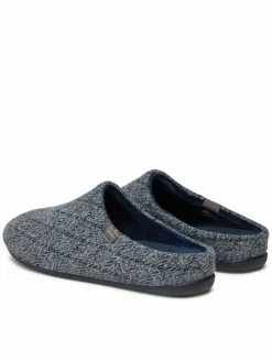 Pantofole Nauel-Km Blu scuro