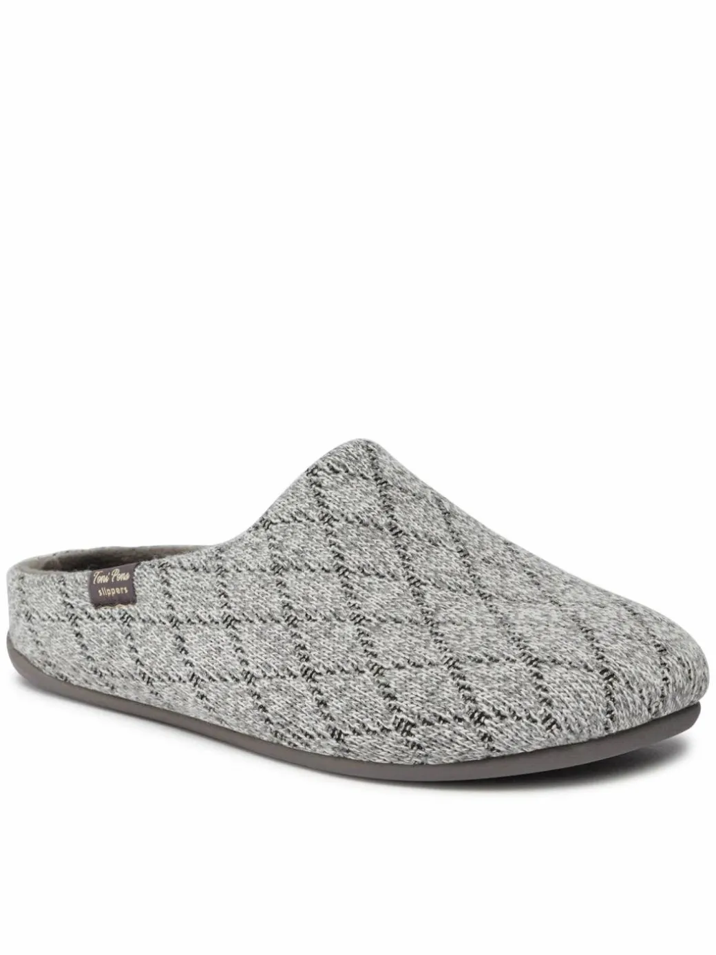 Pantofole Nauel-Km Grigio