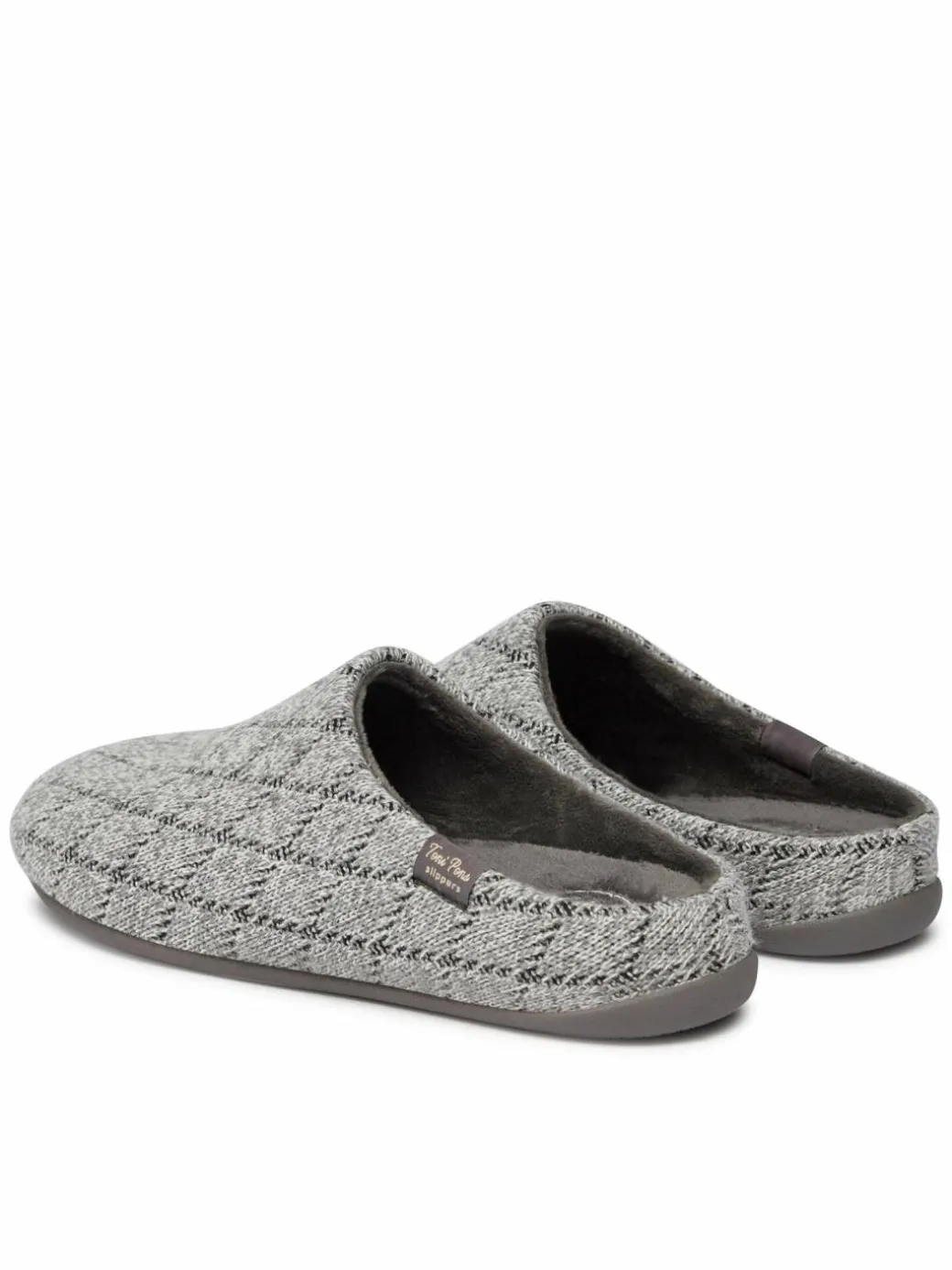 Pantofole Nauel-Km Grigio