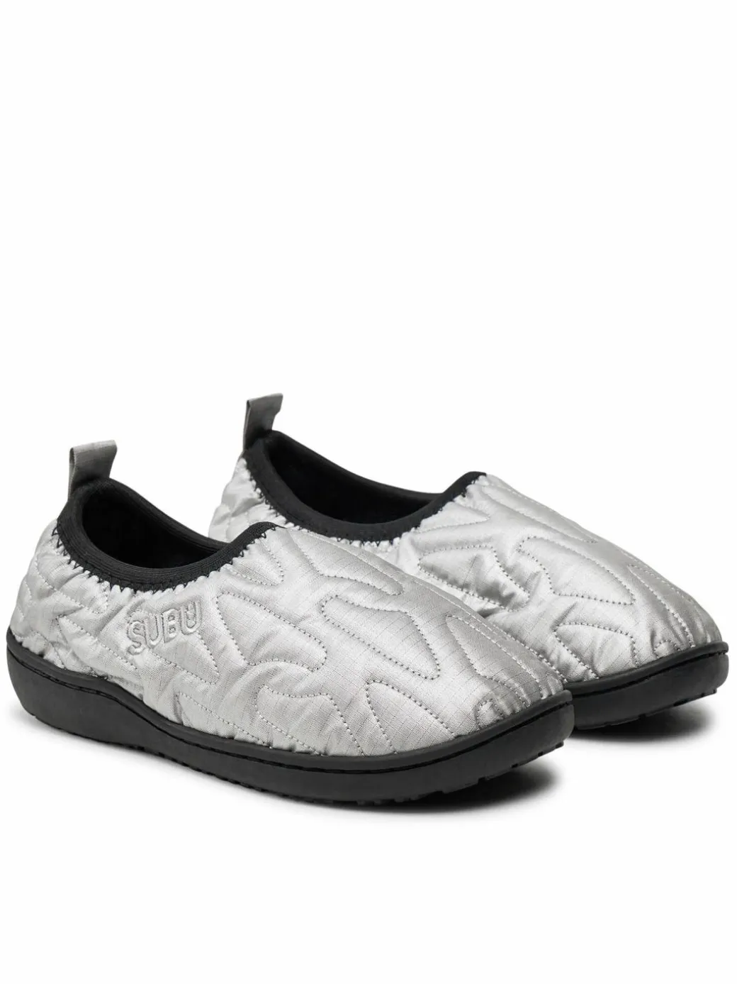 Pantofole Packable Outline Argento