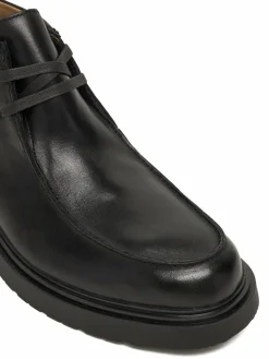 Polacchine Combat Apron Mid Boot Lth YM0YM01445 Nero