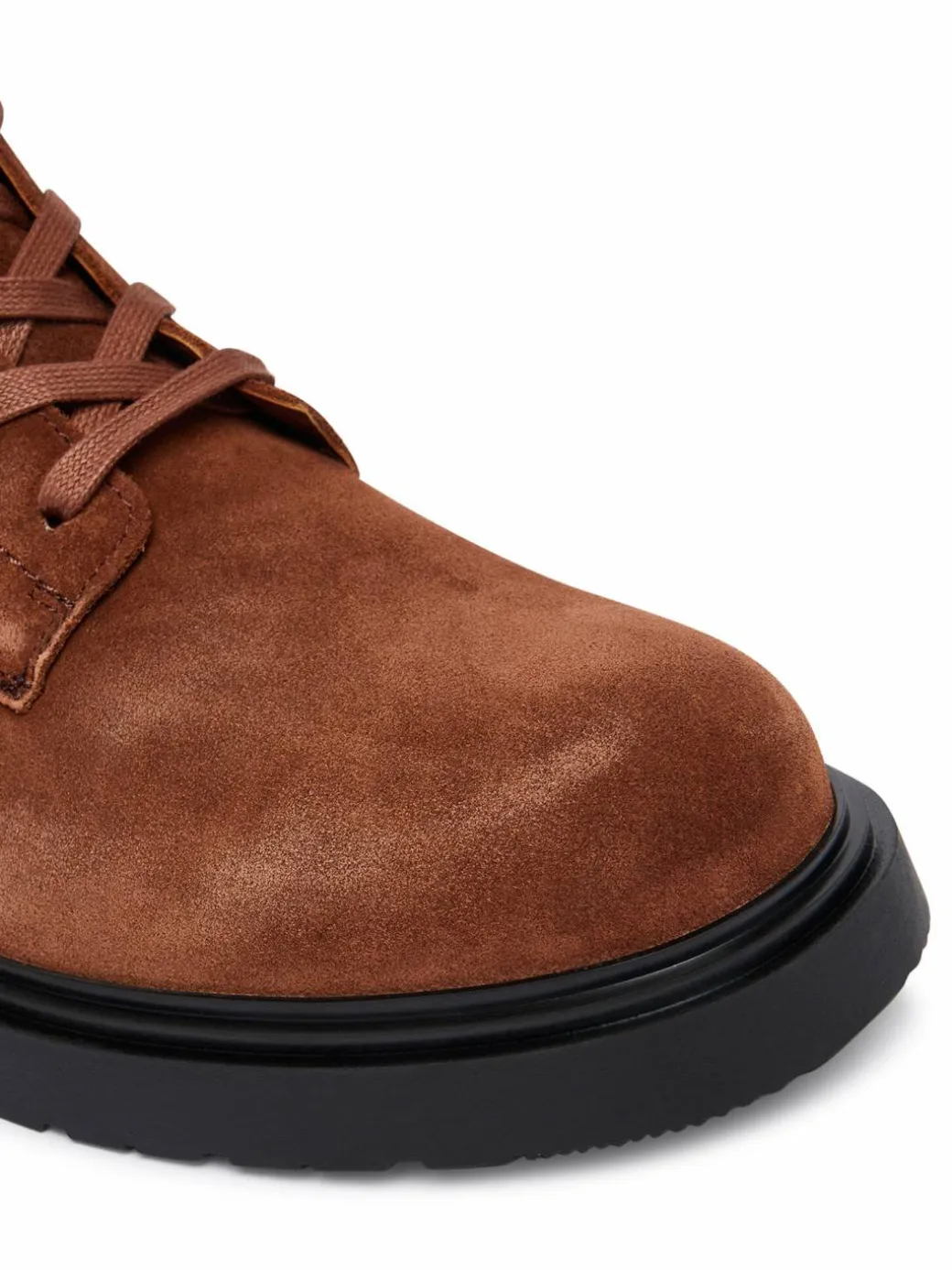 Polacchine Combat Ess Lace Up Zip Boot Su YM0YM01371 Marrone