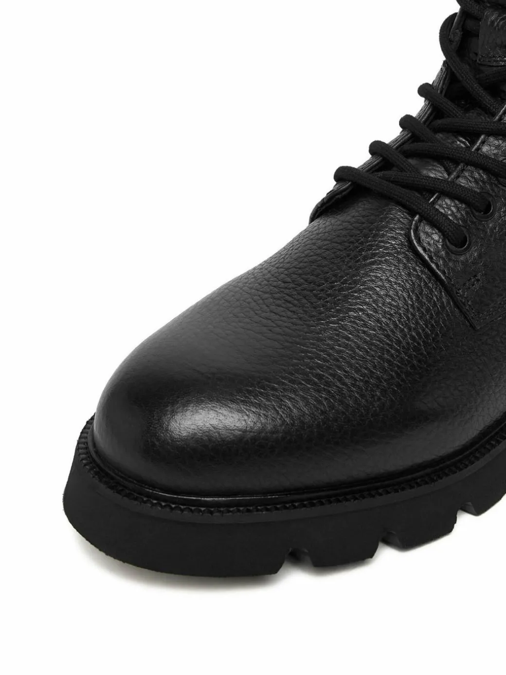 Polacchine EO-ROWHIDE-03 MI08 Nero