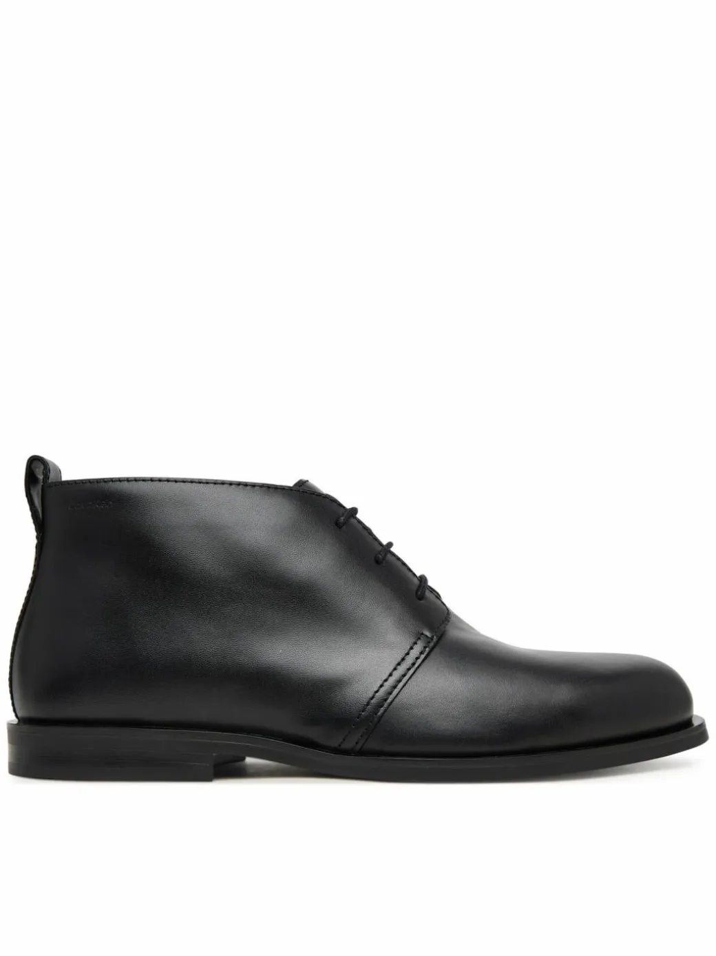 Polacchine Ess Rubber Desert Boot Lth HM0HM01979 Nero