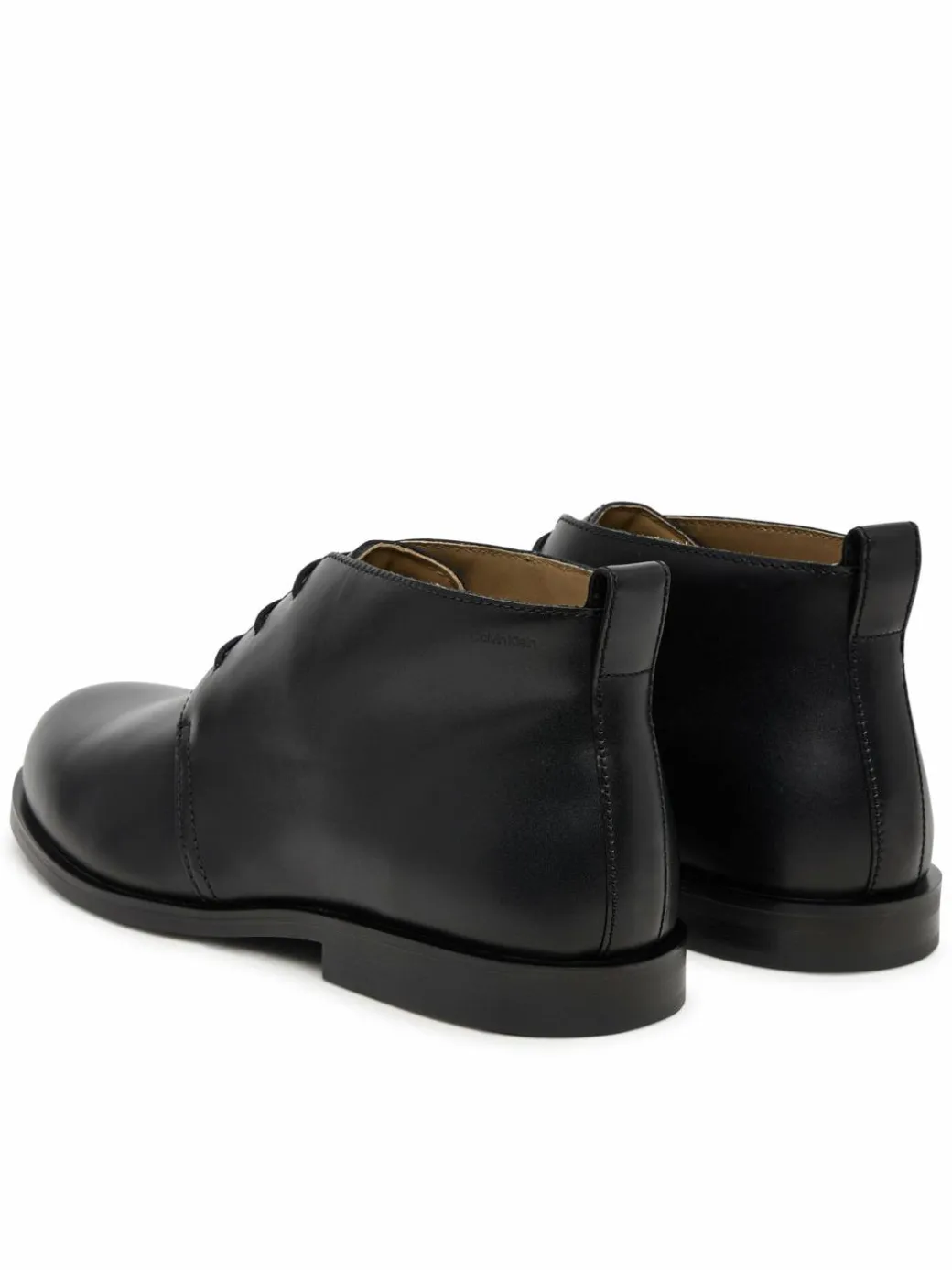 Polacchine Ess Rubber Desert Boot Lth HM0HM01979 Nero