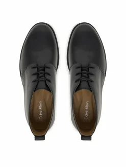 Polacchine Ess Rubber Desert Boot Lth HM0HM01979 Nero