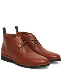 Polacchine Talan Leather Chukka Boot 812913548001 Marrone