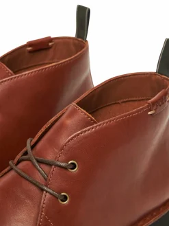 Polacchine Talan Leather Chukka Boot 812913548001 Marrone