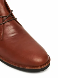 Polacchine Talan Leather Chukka Boot 812913548001 Marrone