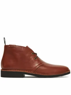 Polacchine Talan Leather Chukka Boot 812913548001 Marrone