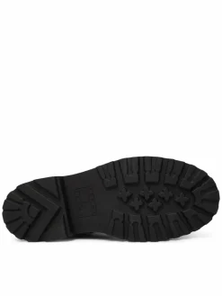 Polacchine Tjm Lace Up Boot Leather EM0EM01629 Nero