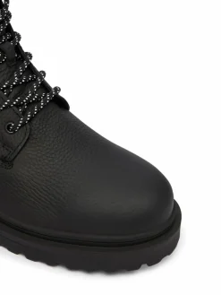 Polacchine Tjm Lace Up Boot Leather EM0EM01629 Nero