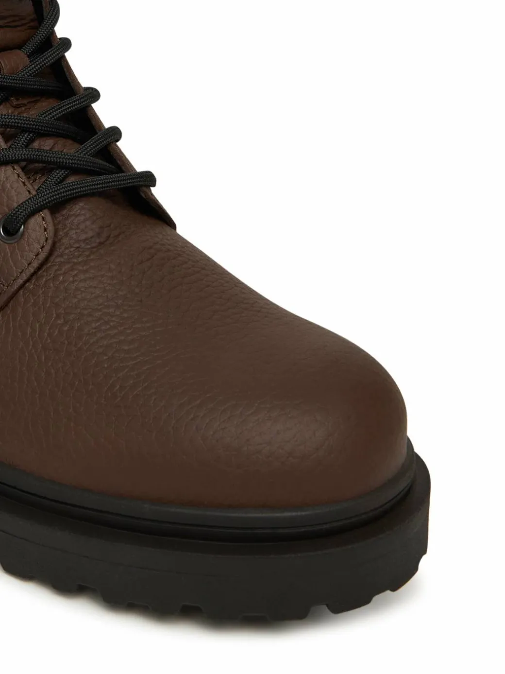 Polacchine Tjm Lace Up Boot Leather EM0EM01629 Marrone