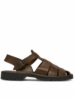 Sandali D034 Marrone