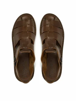 Sandali D034 Marrone