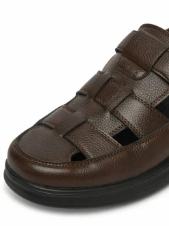 Sandali MSS20518-03 Marrone