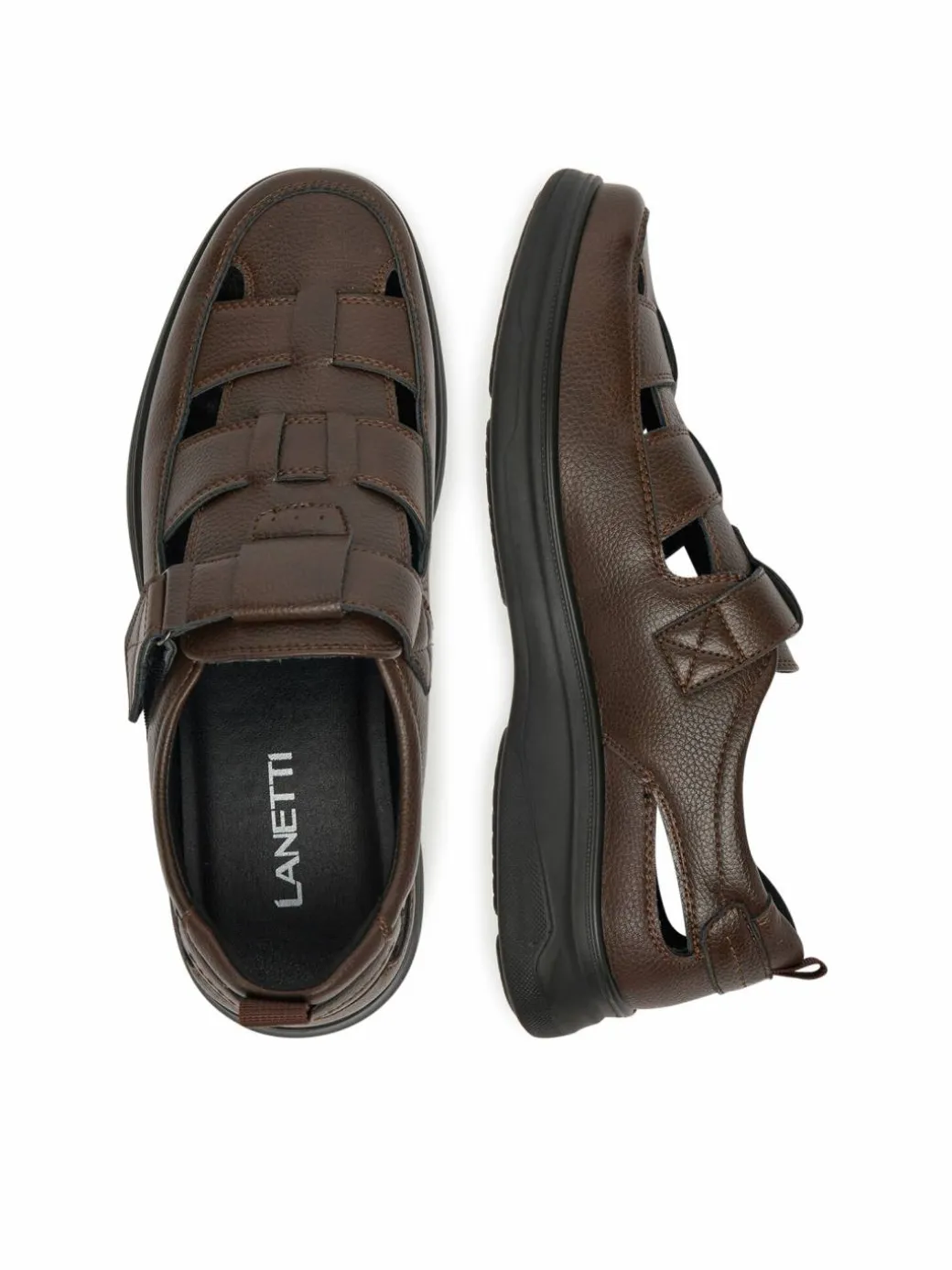 Sandali MSS20518-03 Marrone