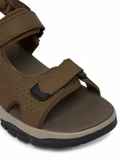 Sandali Strap River 205724/BRN Marrone