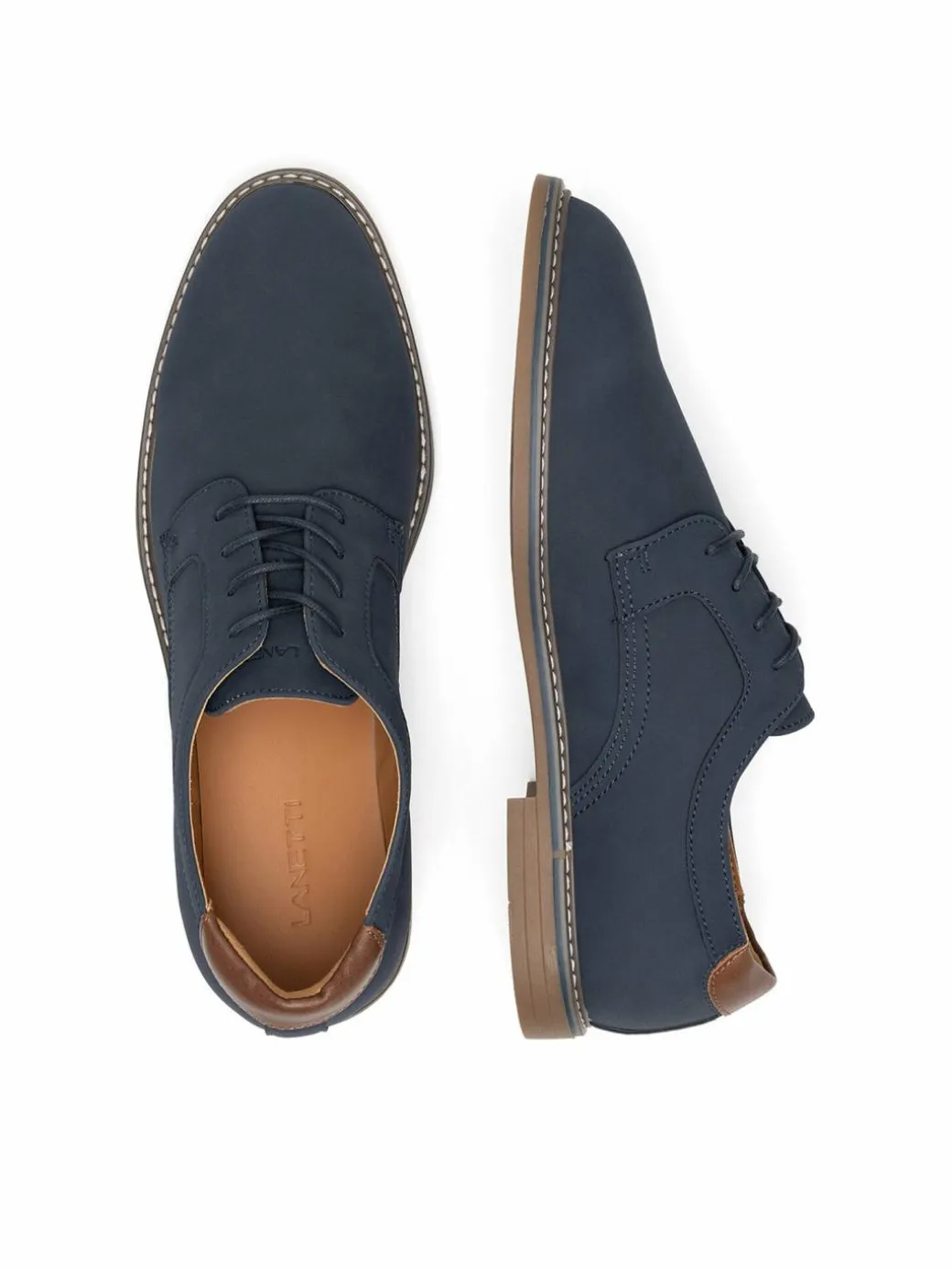 Scarpe basse 124AM0206 Blu scuro