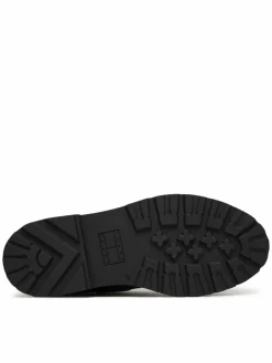 Scarpe basse Archive '01 Boat Shoe Leather EM0EM01651 Nero